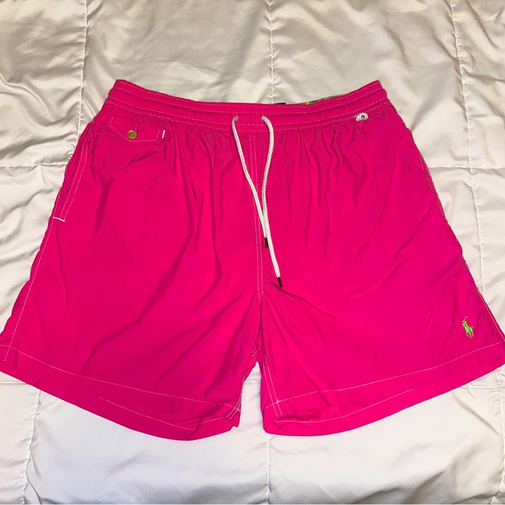 Polo Ralph Lauren Mens Pink Swim Shorts XXL